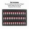 Sunex 3/8 in Drive Sae & Metric Hex, Torx, Tamperproof Torx, Phillips, Pozidriv & Slotted Set In Eva Foam 9737 - alternate 4