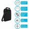 Targus VERTICAL SLIPCASE WITH HIDEAWAY HANDLES FOR NOTEBOOK BLACK 14IN TSS913 - alternate 1