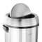 Elama Large 17 Gallon Swing Lid Stainless Steel Cylindrical Trash Bin EL-LT35B-65L - alternate 5