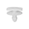 Auveco Nissan Moulding Clip - White Nylon, 25PK 20886 - alternate 1