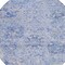 Homeroots 8' Sky Blue Ivory And Gray Round Damask Washable Indoor Outdoor Area Rug 603787 - alternate 7