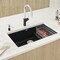 Blanco Precis Cascade Super Single, Coal Black 442934 - alternate 4