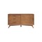 Homeroots 50in Mahogany Solid Wood Enclosed and Open Storage TV Stand 404273 - alternate 1