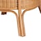 Bali & Pari Abena Bohemian Scalloped Light Honey Rattan Dining Table 258-14188-ZORO - alternate 4
