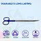A2Z Scilab IRIS Scissors 7 inches Stainless Steel Curved Blades Lab Shears with Color Handle A2Z-ZR1137 - alternate 2