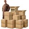 Simple Deluxe Moving Boxes 24x18'x12', Corrugated Cardboard Box, Large, Brown, 25PK OPBOXMAILER241812X25 - alternate 1