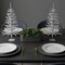 Homeroots Set Of Two Silver Tinsel Sparse Pine Christmas Trees, 2PK 633716 - alternate 5