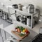 Amgood 36 in. 2-Tier Stainless Steel Wall Shelf - 12 in. x 36 in. x 16 in. AMG WMSS-1236-2T-Z - alternate 7