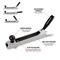Performance Tool 3-Position File Holder, 10 in. Flat File, Body Filler Shaping, Adjustable W1020 - alternate 4