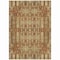 Homeroots 5' X 8' Orange Taupe And Beige Moroccan Washable Indoor Outdoor Area Rug 577212 - alternate 4