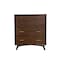 Homeroots 38" Mahogany Solid Wood Four Drawer Chest 524149 - alternate 1