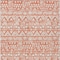 Homeroots 9' X 12' Coral And Ivory Southwestern Washable Indoor Outdoor Area Rug 594164 - alternate 2