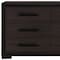 Homeroots 60" Brown Wood Six Drawer Double Dresser 633701 - alternate 5