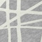 Homeroots 8' Gray And Ivory Round Geometric Washable Indoor Outdoor Area Rug 600458 - alternate 5