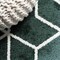 Jonathan Y Tumbling Blocks Modern Geometric Green/White 4 ft. x 6 ft. Area Rug SEU101D-4 - alternate 7