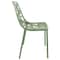 Leisuremod Modern Devon Aluminum Chair, Khaki Green, 2PK DC23G2 - alternate 4