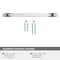 Amerock Highland Ridge 7-9/16 inch 192mm Center-to-Center Polished Nickel Cabinet Pull BP55327PN - alternate 3