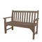Newtechwood Oxford Outdoor Bench in Teak P021-800 - alternate 1