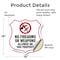 Signmission No Guns Shield Sign No Firearms Or Weapo, 18 Inch X 18 Inch, Vinyl Decal SHI-D-18-395 - alternate 5