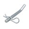 Mytee Products Steel Hitch Pin with Box End 1/2 in x 4-7/8 in Usable Length, with Clip, 10PK BoxPinx10 - alternate 5