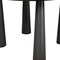Homeroots 45" Black Solid Wood Three Leg Base Round Top Dining Table 721126 - alternate 4