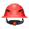 Klein Tools Class C Type-2 Hard Hat, Vented Full Brim with Strap, High Visibility Orange 60931T2 - alternate 5