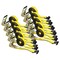 Mytee Products 2in x 27ft Ratchet Strap w/ Flat Hook Wide Handle, Trailer Tie Down - Yellow, 10PK RS227x10 - alternate 1