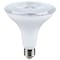 Satco 14 Watt Dusk to Dawn LED - PAR38 - 3000K - Medium Base - White Finish - 120 Volt S11475 - alternate 1