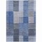Homeroots 10' X 14' Denim Blue And Navy Blue Striped Washable Indoor Outdoor Area Rug 581694 - alternate 6