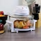 Megachef Multipurpose Countertop 14.25 Inch Halogen Oven Air Fryer/Rotisserie/Roaster in White MCAI-850W - alternate 4