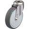 Blickle SS, Kingpin Swivel Caster, PU, 4", 240 lb. LKRXA-PATH 101KFD - alternate 1