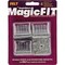Magic Sliders Magic Fit - 1-7/16'' - 1-5/8'' Square Felt Furniture Leg Cup, 4PK 26642 - alternate 2