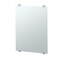 Gatco Latitude II 30" Frameless Fixed Mount Mirror, Satin Nickel 1562 - alternate 1