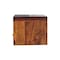 Homeroots 18" Chestnut Solid Wood One Drawer Floating Nightstand 653829 - alternate 9
