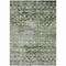 Homeroots 3' X 5' Olive Green And Ivory Argyle Washable Indoor Outdoor Area Rug 615806 - alternate 6