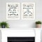 Homeroots Set Of Two Great Love 2 White Framed Print Wall Art, 2PK 405968 - alternate 3