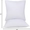 Homeroots Set of Two Microfiber Down Alternative Medium Hypoallergenic European Size Bed Pillows 526448 - alternate 6