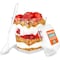 Emporio Kitchen 5oz Plastic Dessert Cups with Lids and Spoons, Clear, BPA-Free, Reusable, 25PK EMPKDC25 - alternate 1