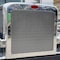 Ilc PETERBILT 389 GLIDER YEAR 2022 CUSTOM STAINLESS STEEL FLATTENED GRILLE INSERT W OVAL HOLES PETE 389 GLIDER 2022 CUSTOM SS FLATTENED GRILLE IN - alternate 1