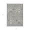 Homeroots 10' X 14' Gray Gold And Ivory Oriental Washable Indoor Outdoor Area Rug 598051 - alternate 5