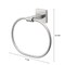 Gliderite Hardware Alpine Collection Towel Ring Satin Nickel Bathroom Hardware 9040-SQ-SN-1 - alternate 2