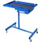 Wrightmaster 29 in. x 20 in. Blue Adjustable Height Work Table with Drawer, 220 lb Capacity, and 4 Swivel Casters ZR-P190257 - alternate 7
