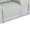Global Furniture Usa Contemporary U8611 Blanche Silver Sectional With Led U8611-BLANCHE SIL-SECTIONAL W/LED - alternate 6