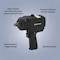 Soartec 1/2 in Twin Hammer Impact Wrench WS-208 - alternate 4