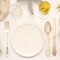 Smarty Had A Party Shiny Metallic Gold Baroque Plastic Cutlery Set - Spoons, Forks and Knives (600 Guests), 1800PK 7959-GBQCS-CASE - alternate 1