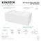 Kingston Brass 60-Inch Acrylic Rectangular 2-Wall Corner Alcove Tub with Corner Apron, Left Hand Drain Hole VTAM6032L22S - alternate 5