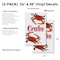 Signmission Crabs, Vinyl Decals Only 24 Inch x 36 Inch, Vinyl Decal, 2PK DSB-2436-2PACK-Crabs - alternate 2