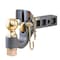 Curt SecureLatch Receiver Mount Ball and Pintle Hitch, 2-5/16 in Dia Hitch Ball, Carbon Steel 48406 - alternate 1