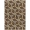 Homeroots 5' X 8' Brown And Beige Geometric Washable Indoor Outdoor Area Rug 613477 - alternate 6