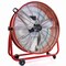 Vie Air 24 Inch Commercial Floor Drum Fan in Red VA-24MC - alternate 7